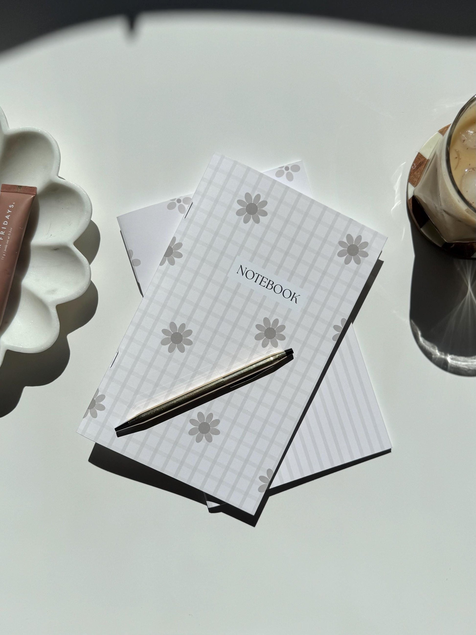 Cottagecore Floral Sketchbook & Notebook Set