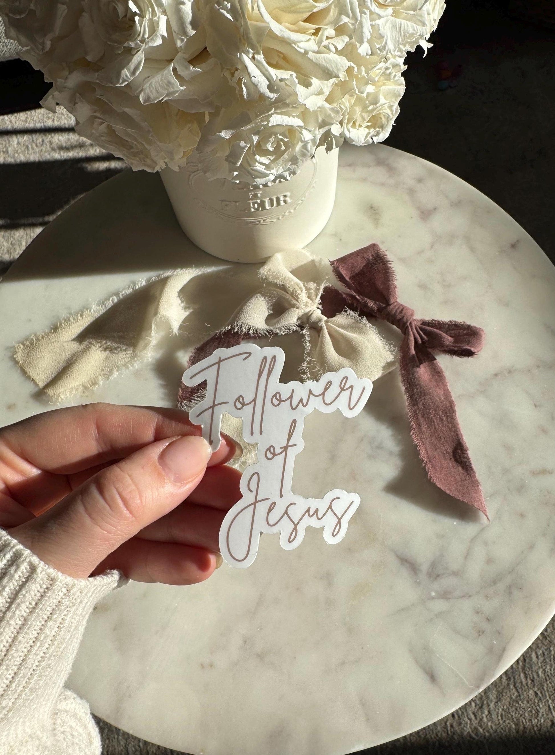 Follower of Jesus - Sticker