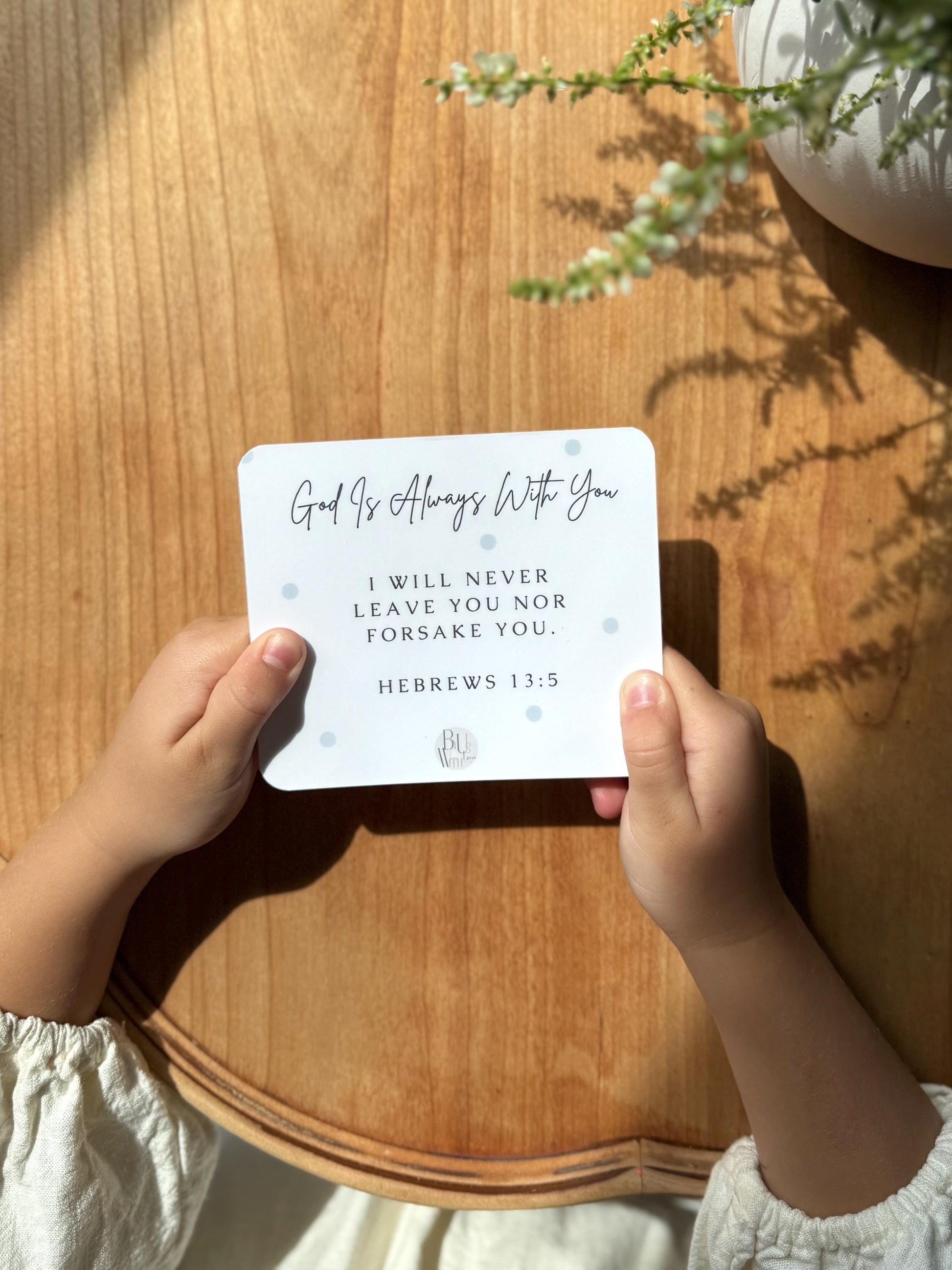 God’s Promises Bible Verse Cards for Kids — Faith-Building Scripture Set