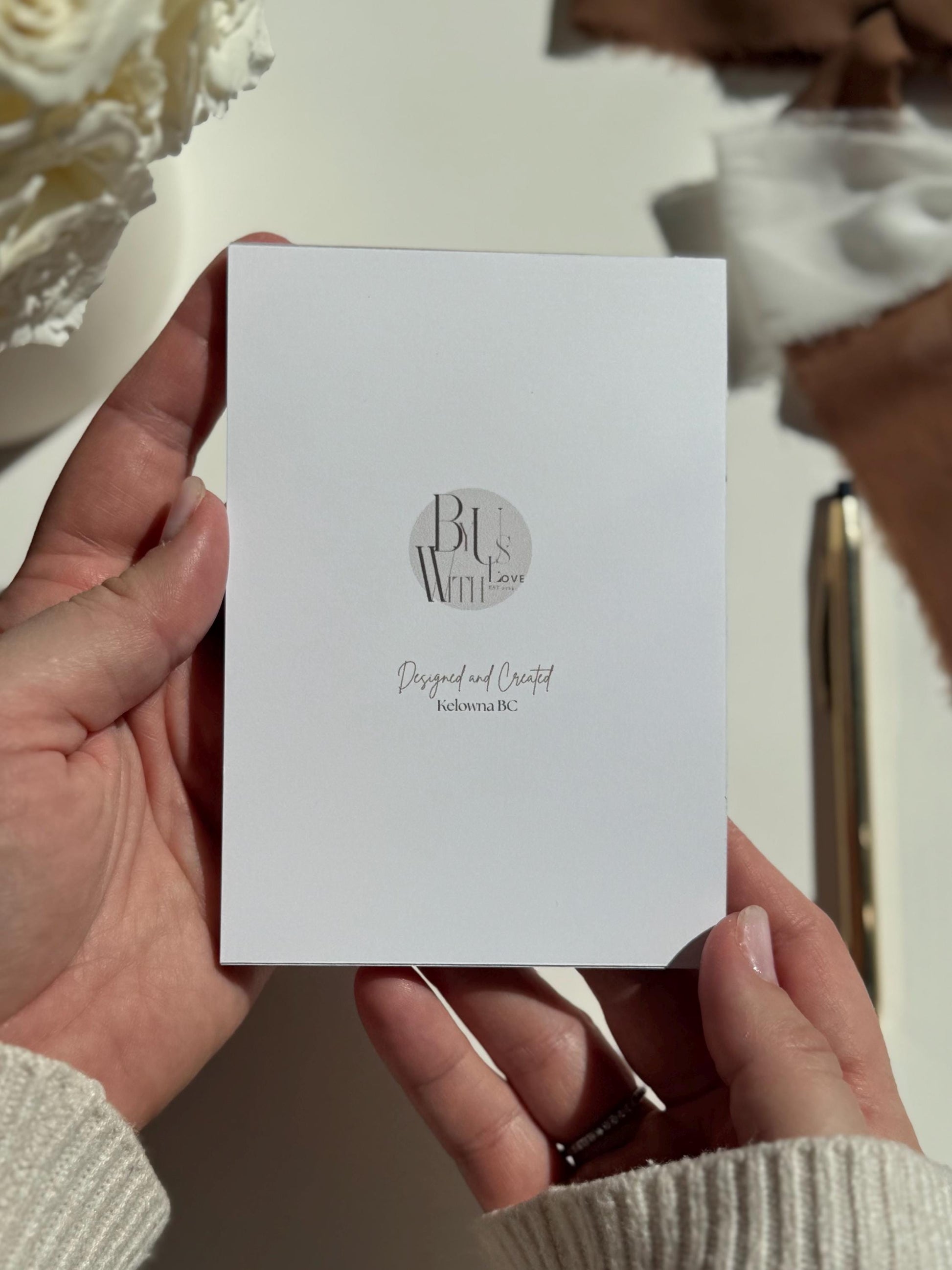 Beige Arched Design Notepad