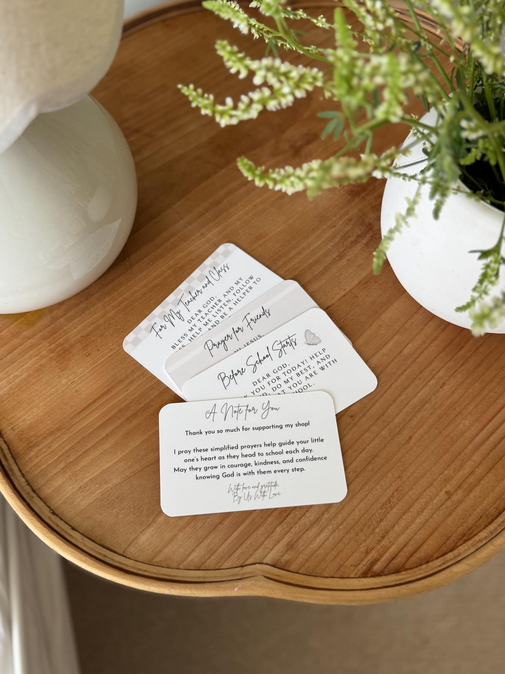 Christian On The Go Prayer Cards for Kids – Gentle Faith & Emotional Support