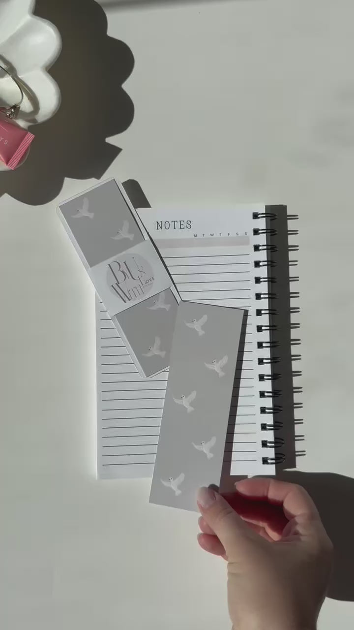 Neutral Dove Bookmark