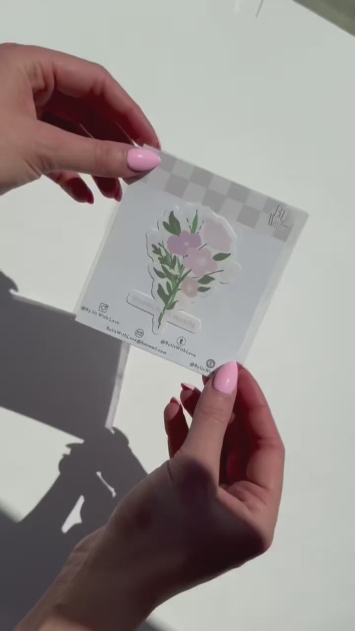 Bloom Baby Bloom Floral - Sticker