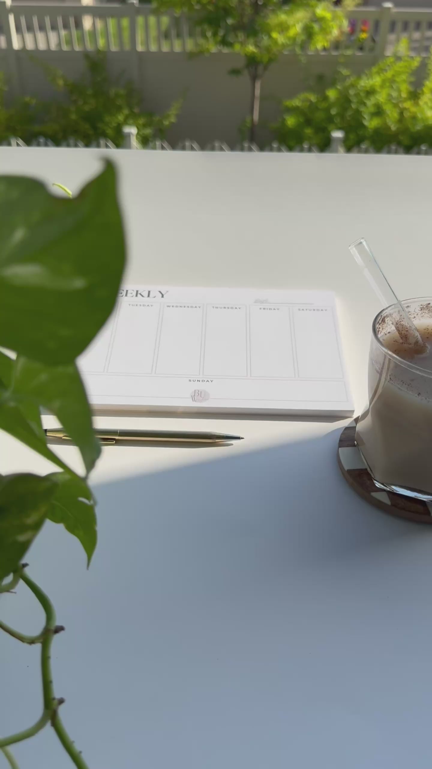 Simple, Structured, and Stylish | A5 Weekly Planner Notepad